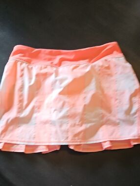 Lululemon Women’s Coral Pink Active Skort Size 8